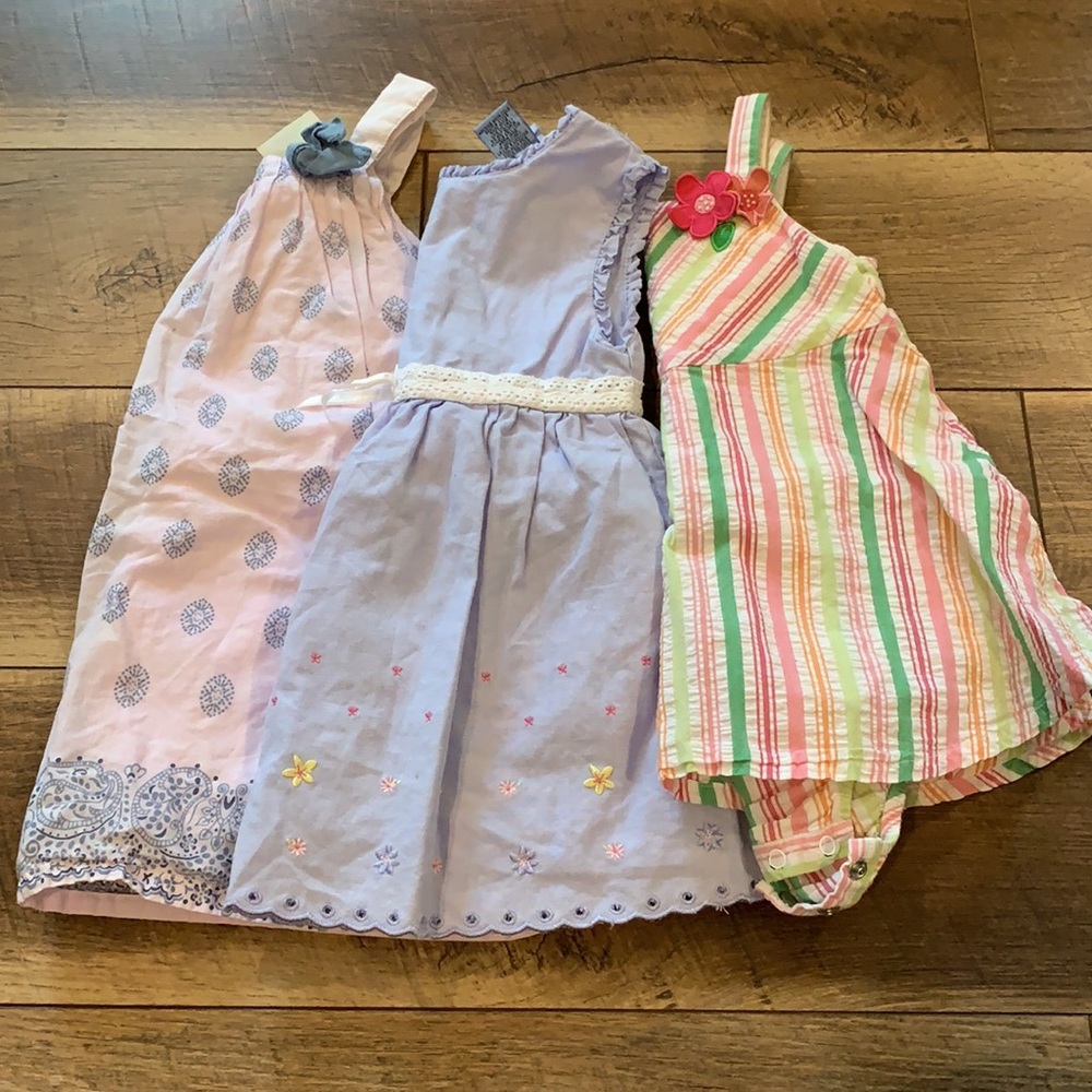 2t 24m spring summer dress bundle